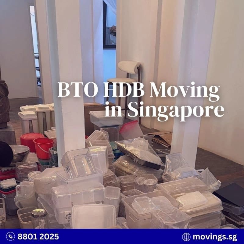 BTO HDB moving in Singapore
